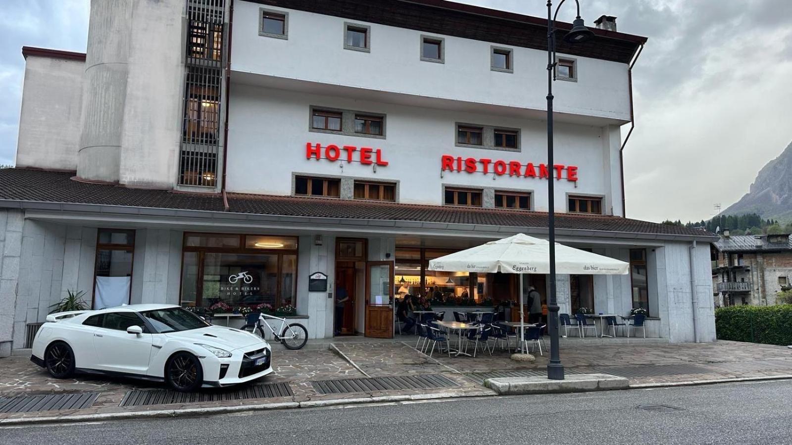 Bike & Bikers Hotel Restaurant Ampezzo Exteriér fotografie